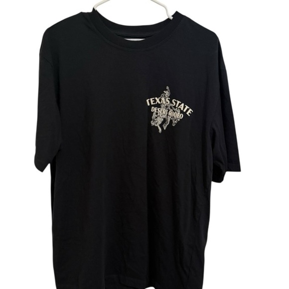 Primark Texas State Desert Rodeo Tee Black Medium - Picture 1 of 4